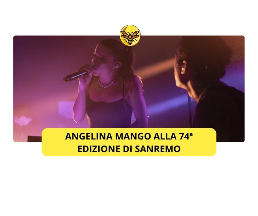 Angelina Mango alla 74ª edizione del Festival di Sanremo