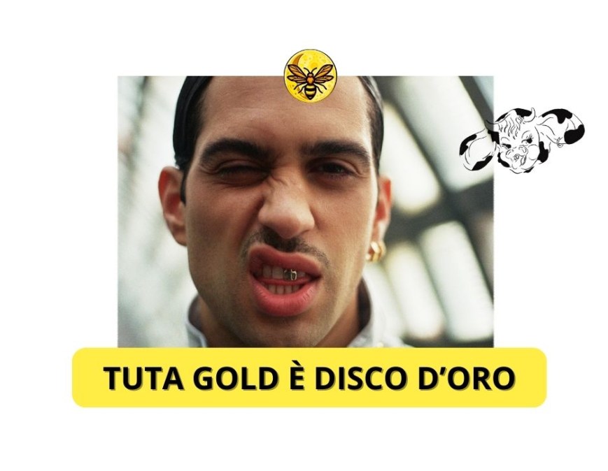 Disco d’oro per Mahmood per la sua Tuta Gold
