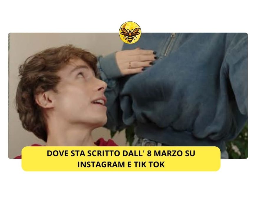 Dove sta scritto: su Instagram e Tik Tok