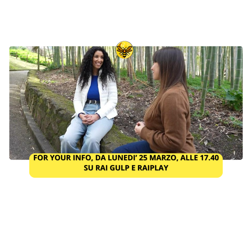For your info, da lunedì 25 marzo , alle 17:40 su Rai Gulp e RaiPlay