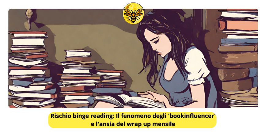 Rischio binge reading: Il fenomeno degli ‘bookinfluencer’ e l’ansia del wrap up mensile