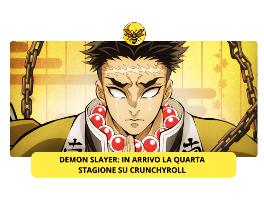 Demon slayer: in arrivo la quarta stagione su Crunchyroll