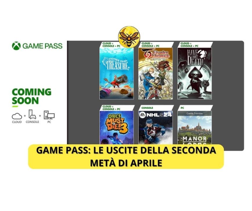 Ecco la seconda ondata di aprile dei giochi del Game Pass
