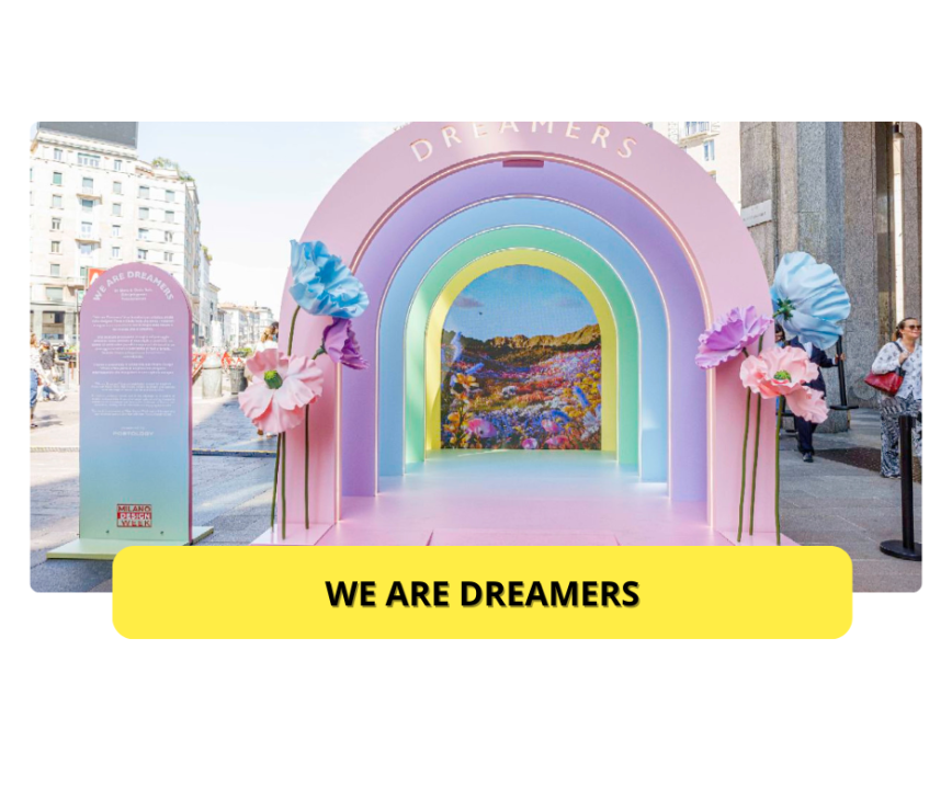 We are dreamers raggiunge Milano