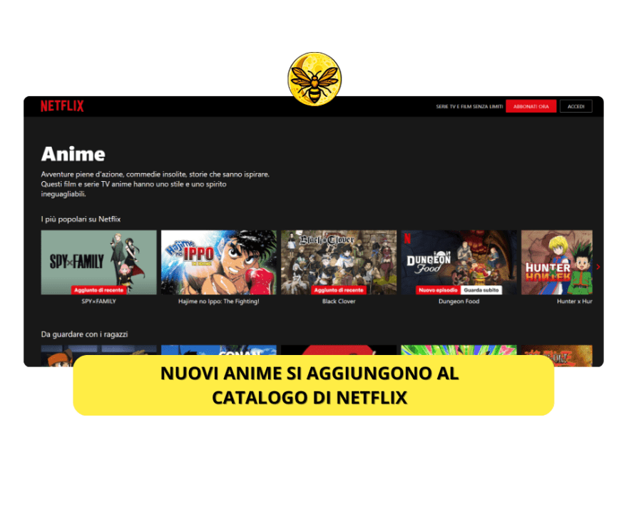 Nuovi anime si aggiungono al catalogo di Netflix