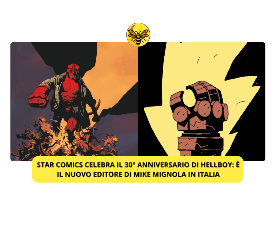 Star Comics celebra il 30° anniversario di Hellboy: è il nuovo editore di Mike Mignola in Italia