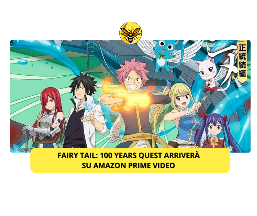 Fairy Tail: 100 Years Quest arriverà su Amazon Prime Video