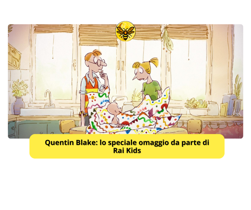 Quentin Blake: lo speciale omaggio da parte di Rai Kids