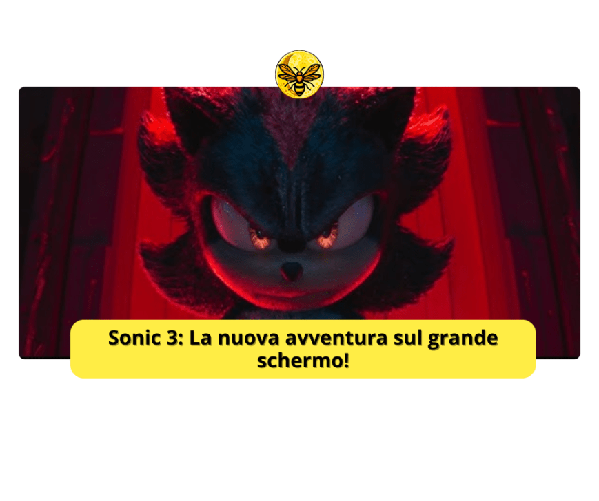 Sonic 3: La nuova avventura sul grande schermo!