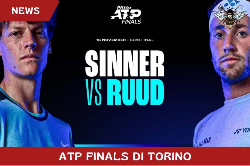 ATP Finals di Torino: Sinner in campo contro Ruud