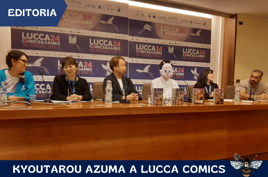 Kyoutarou Azuma a Lucca Comics