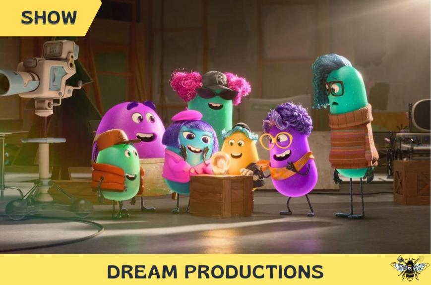 Dream Productions: la nuova serie Pixar su Disney+, dall’universo di Inside Out