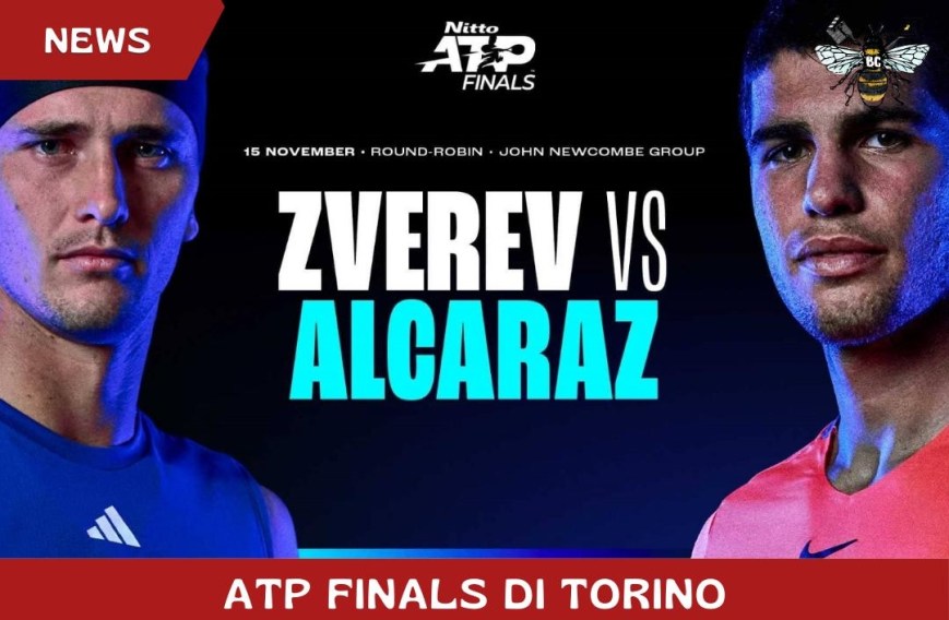 ATP Finals di Torino: Sinner vola in semifinale. Oggi il match Alcaraz-Zverev