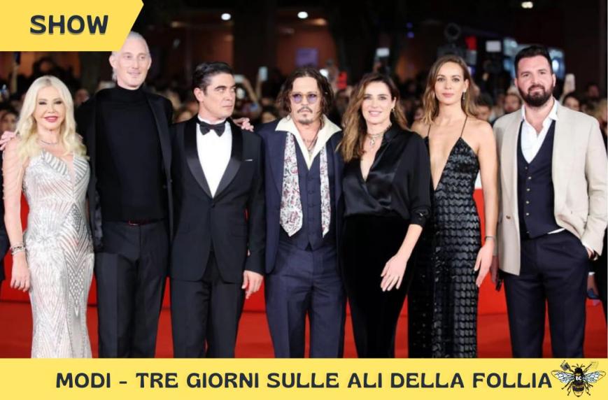 Modi – Tre Giorni sulle Ali della Follia: il ritorno da regista di Johnny Depp