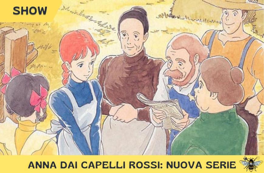 Annunciata una nuova serie anime di Anna dai capelli rossi