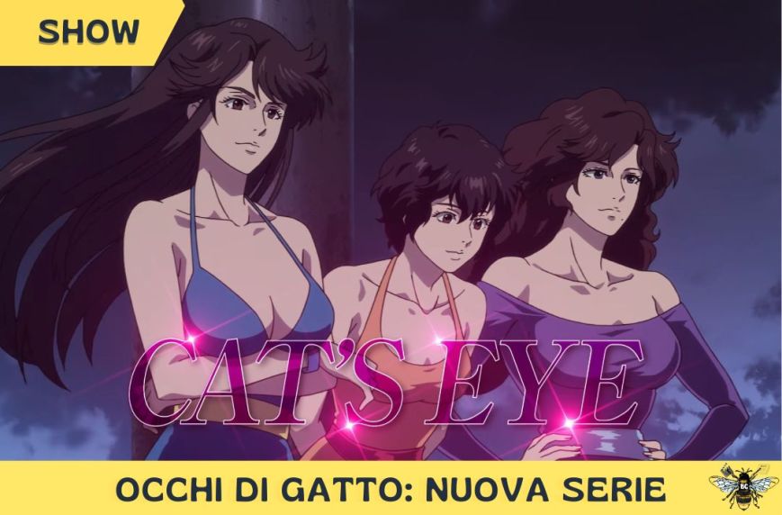 Occhi di gatto: il nuovo anime arriva su Disney+