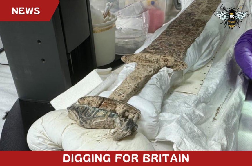 Digging for Britain: ritrovata una spada sassone in perfette condizioni