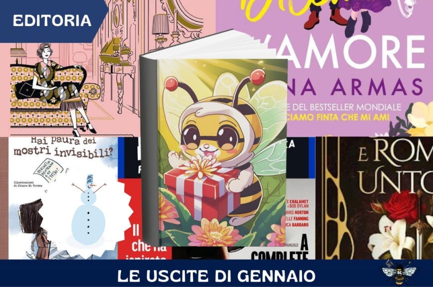 Le uscite di gennaio: 5 libri 5 generi