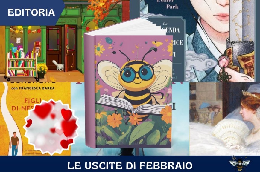 Le uscite di febbraio: 5 libri 5 generi