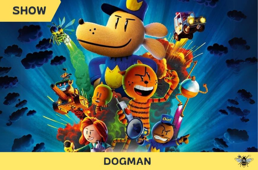 Dog Man: da oggi al cinema l’eroe metà umano e metà animale