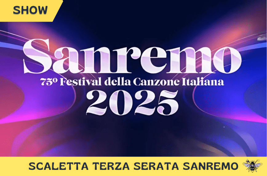 Scaletta della terza serata del Festival di Sanremo: cantanti e ospiti