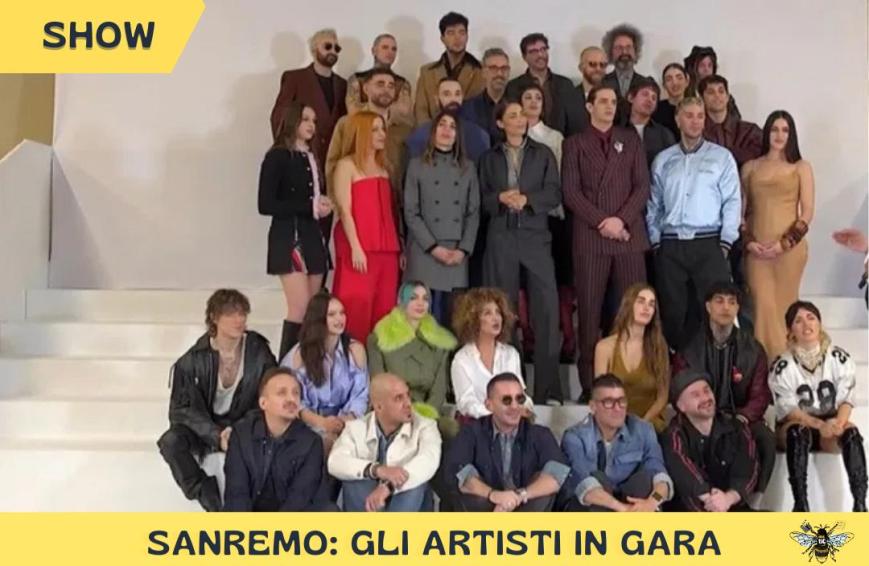 Saremo 2025: gli artisti in gara