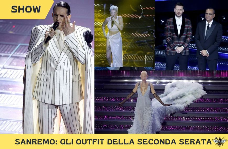 Sanremo 2025: i look della seconda serata