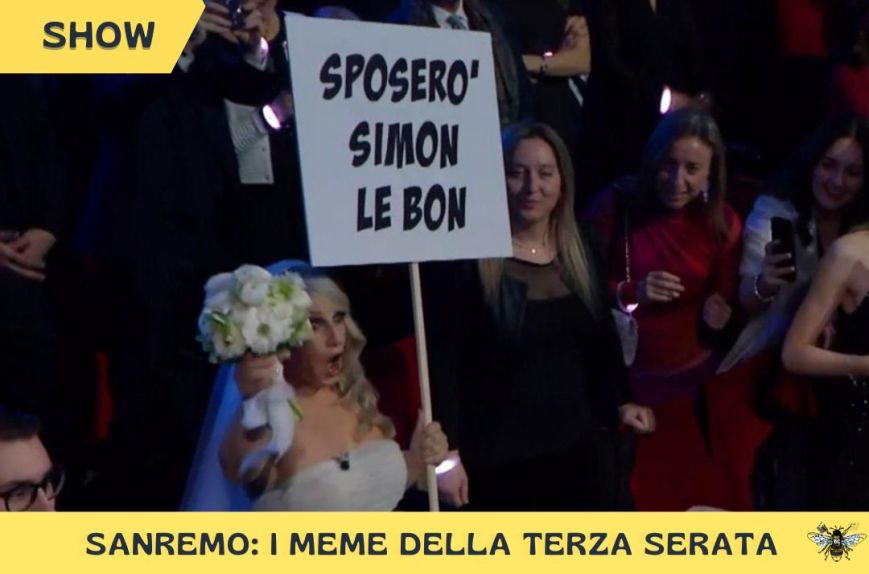 Sanremo 2025: i meme della terza serata
