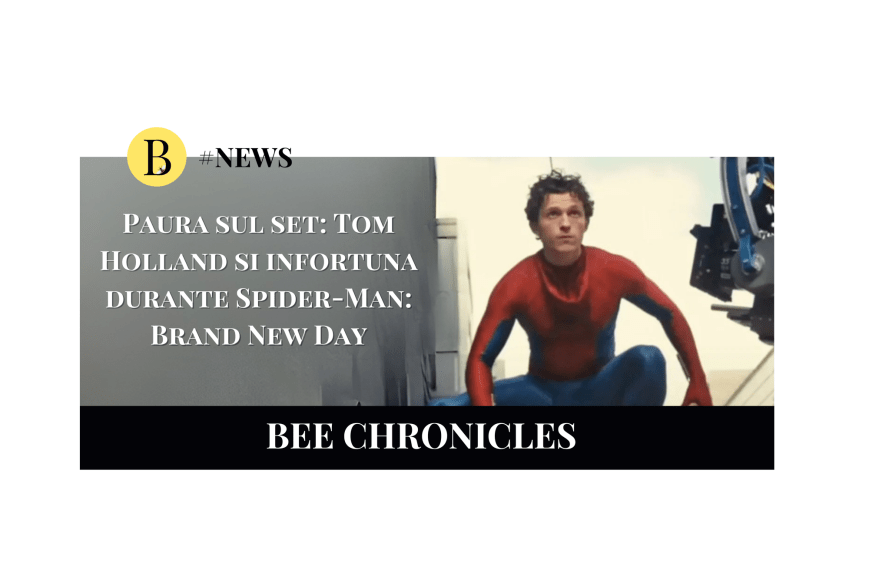Paura sul set: Tom Holland si infortuna durante Spider-Man: Brand New Day