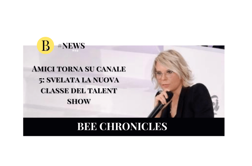 Amici torna su canale 5: svelata la nuova classe del talent show