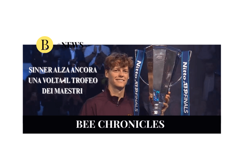 Jannik Sinner alza ancora una volta il trofeo dei Maestri: la vittoria a Torino