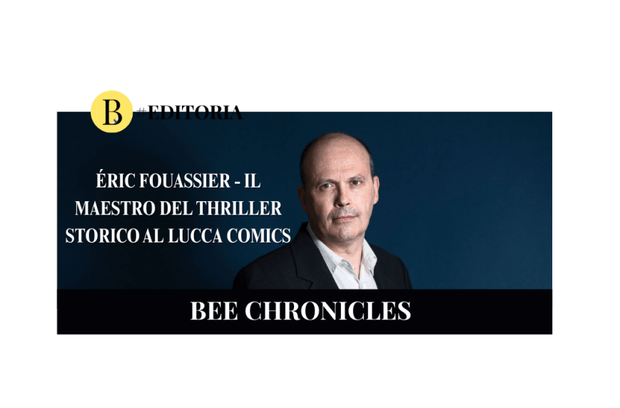 Il maestro del thriller storico alla conquista di Lucca: Éric Fouassier al Comics & Games