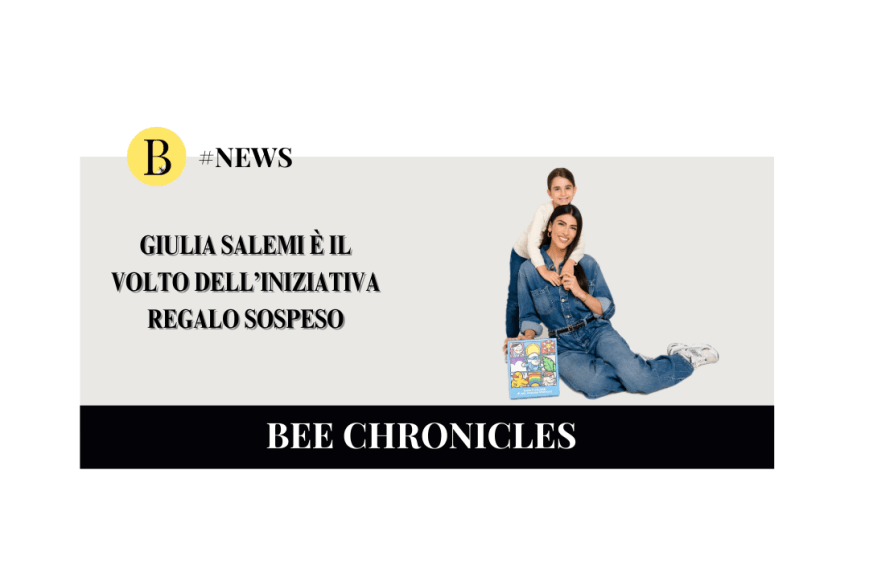 Giulia Salemi è il volto di Regalo sospeso: la collaborazione tra Unicef e Clementoni a favore di 2500 bambini