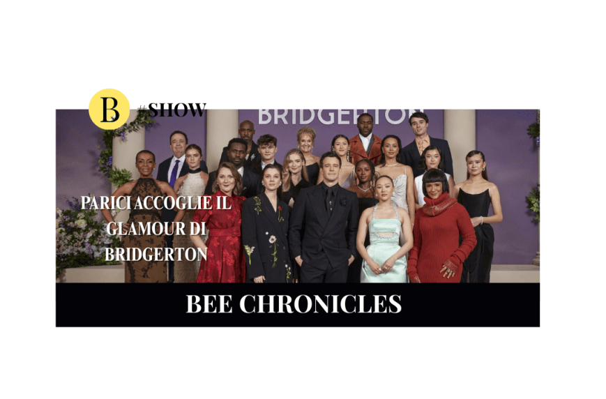 Parigi accoglie il glamour di Bridgerton: il red carpet per la quarta stagione