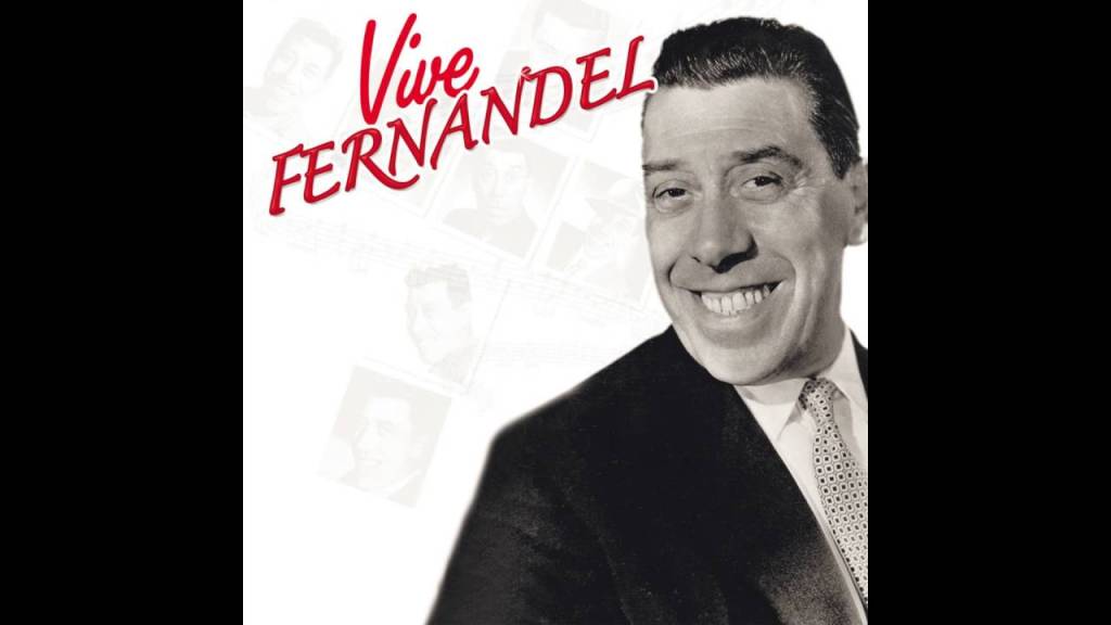 La foto di Fernandel che compare in copertina su una playlist di YouTube
